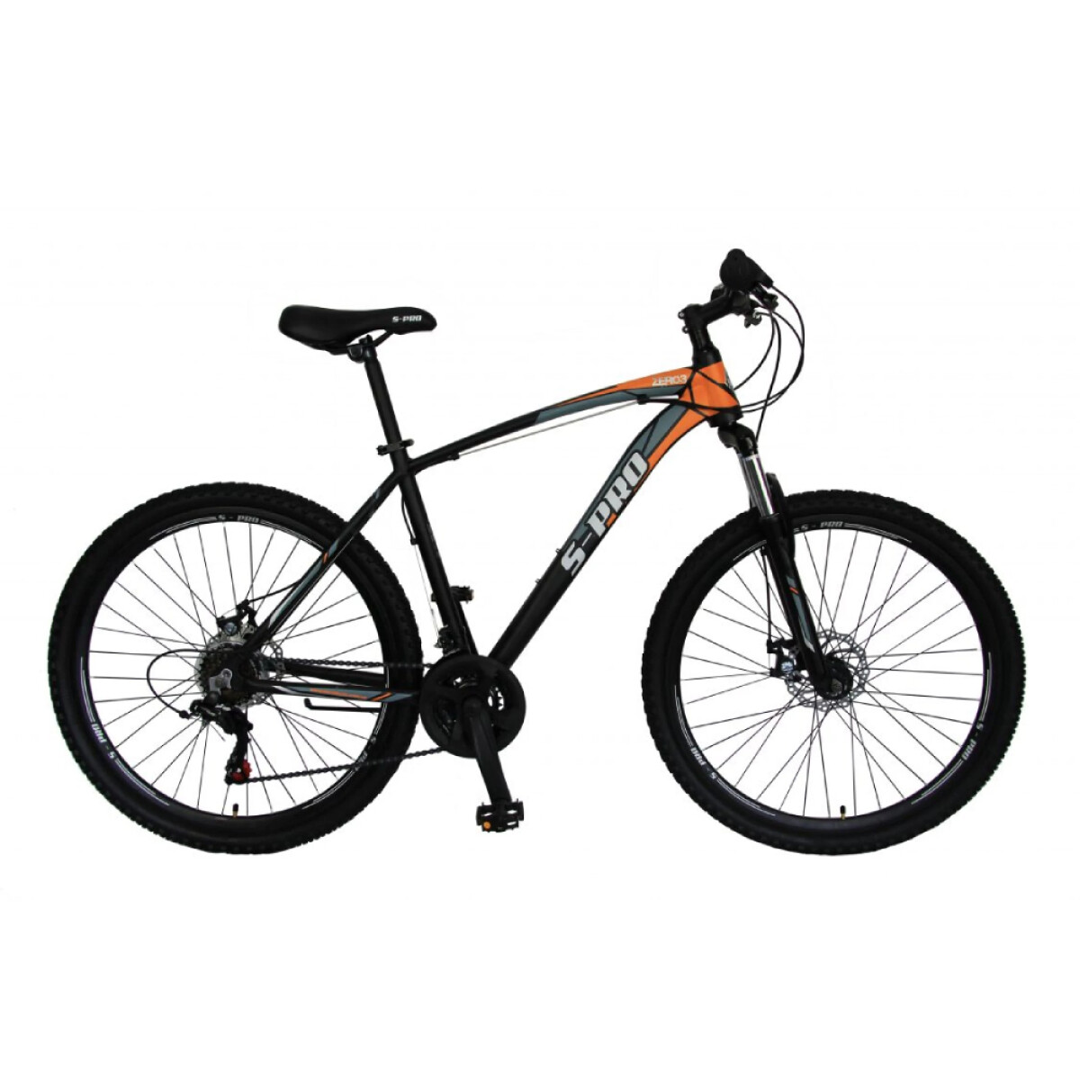 Bicicleta S-Pro Zero3 27.5 Man - Gris y Naranja 