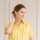 Camisa Maternal Pupa – Viscosa suave con bolsillos prácticos Estampa Amarilla