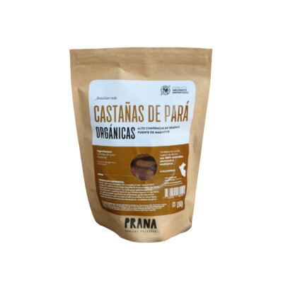 Castañas de Pará orgánicas Prana 190g Castañas De Para Organicas