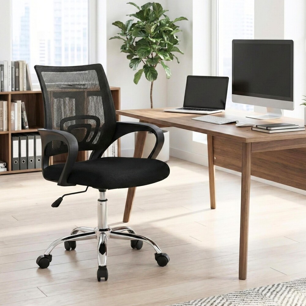 Silla de Escritorio - Malla Negro