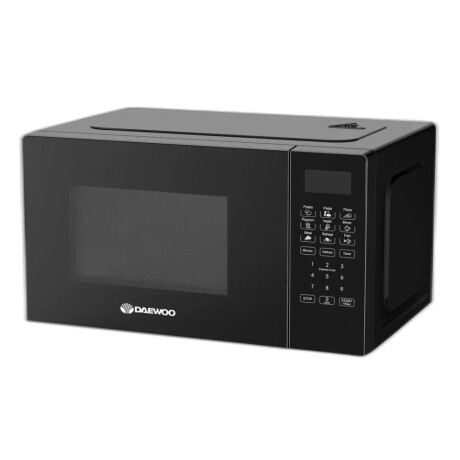 Microondas Daewoo Digital 20 Lts 700w Negro Microondas Daewoo Digital 20 Lts 700w Negro