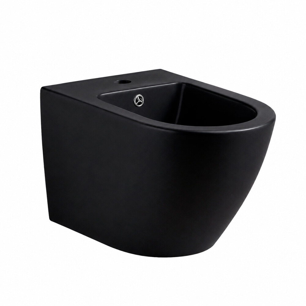 BIDET SUSPENDIDO NEGRO MATE HABITARE Bidet Suspendido Negro Mate Habitare