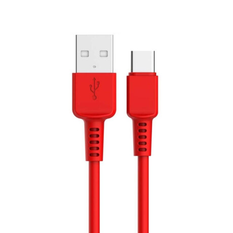 Cable USB PAH! Tipo C Rojo
