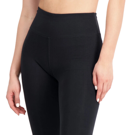 Pantalon New Balance Essentials Cotton Spandex Tight - Negro Pantalon New Balance Essentials Cotton Spandex Tight - Negro
