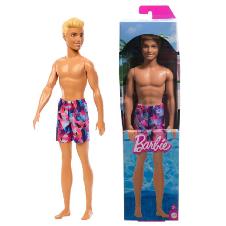 BARBIE - Ken de Playa Traje Morado BARBIE - Ken de Playa Traje Morado