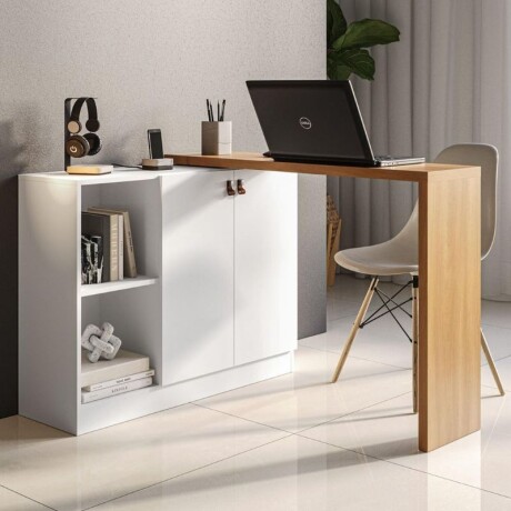 ESCRITORIO ARTICULADO VERSA HOME - FREIJO/BLANCO ESCRITORIO ARTICULADO VERSA HOME - FREIJO/BLANCO
