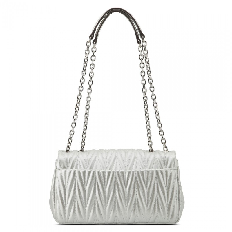 Jaslee Convertible Xbody Flap Silver