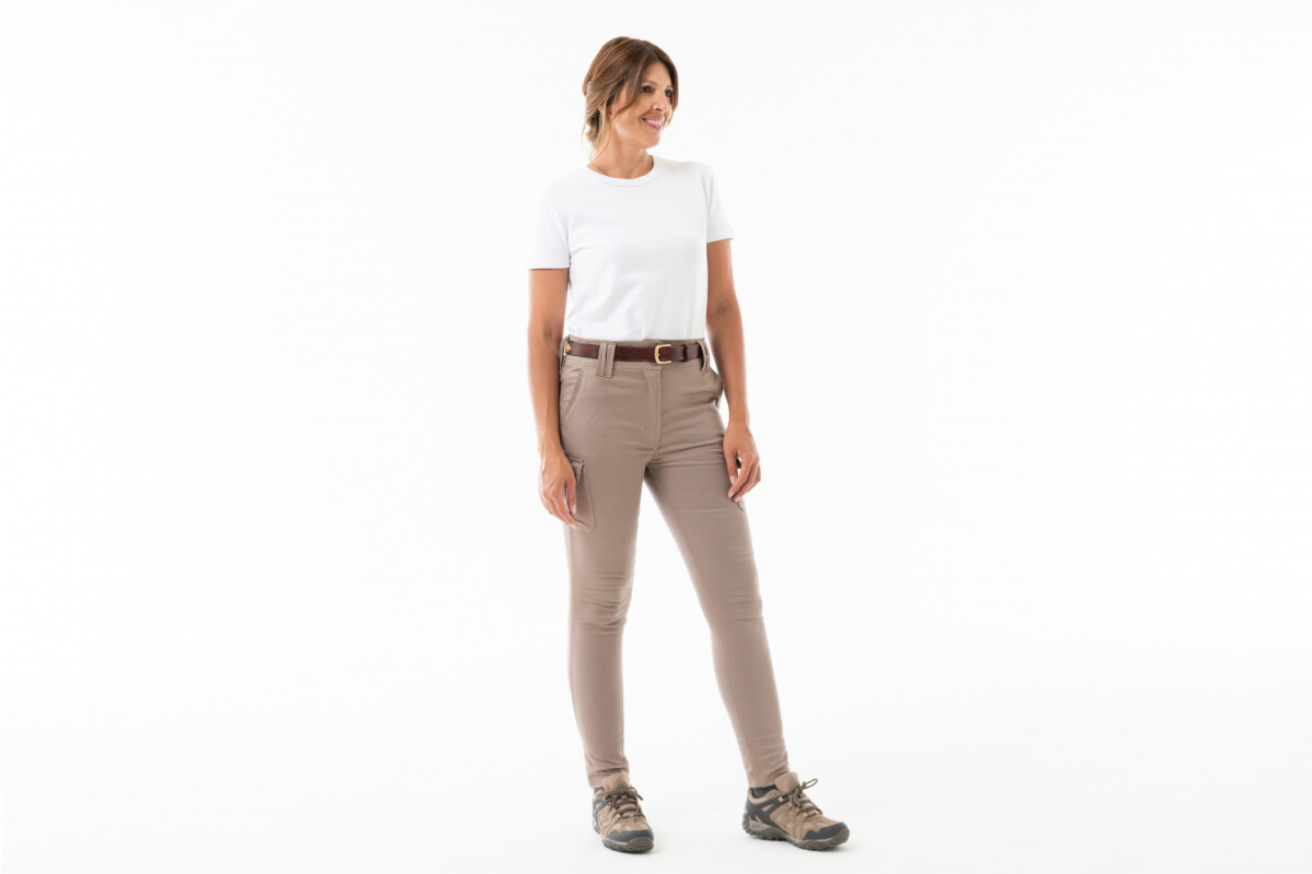PANTALON CARGO URBANO M ELASTI Beige