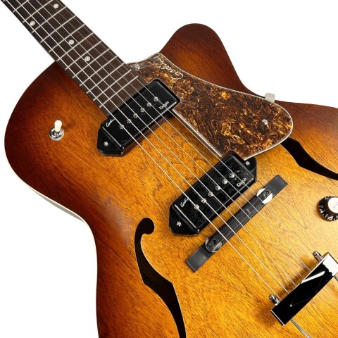 Guitarra electrica Godin 5th Avenue CW Kingpin II P90 Cognac Burst Guitarra electrica Godin 5th Avenue CW Kingpin II P90 Cognac Burst