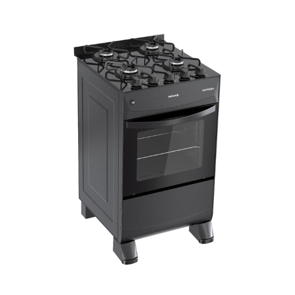 Cocina A Gas Midas Suprema 4 Hornallas 