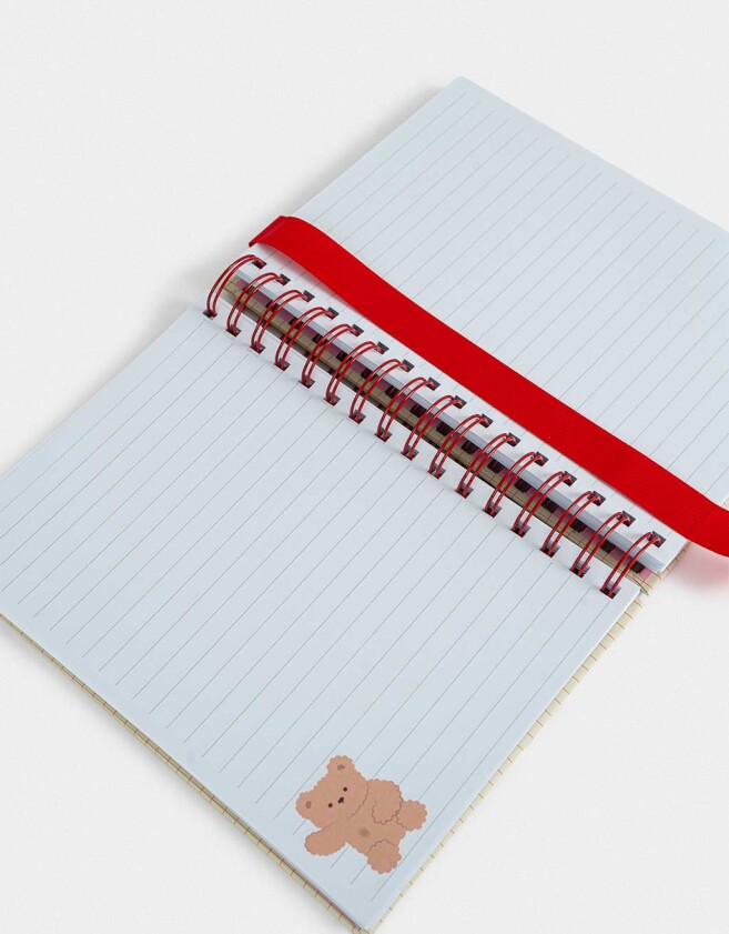 Anotadores Cuadernos y Memos Cuaderno A5 + Memo Korean Food - Combinacion Multicolor