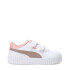 Championes de Niña Puma Carina 3.0 V Inf Blanco - Rosa Viejo