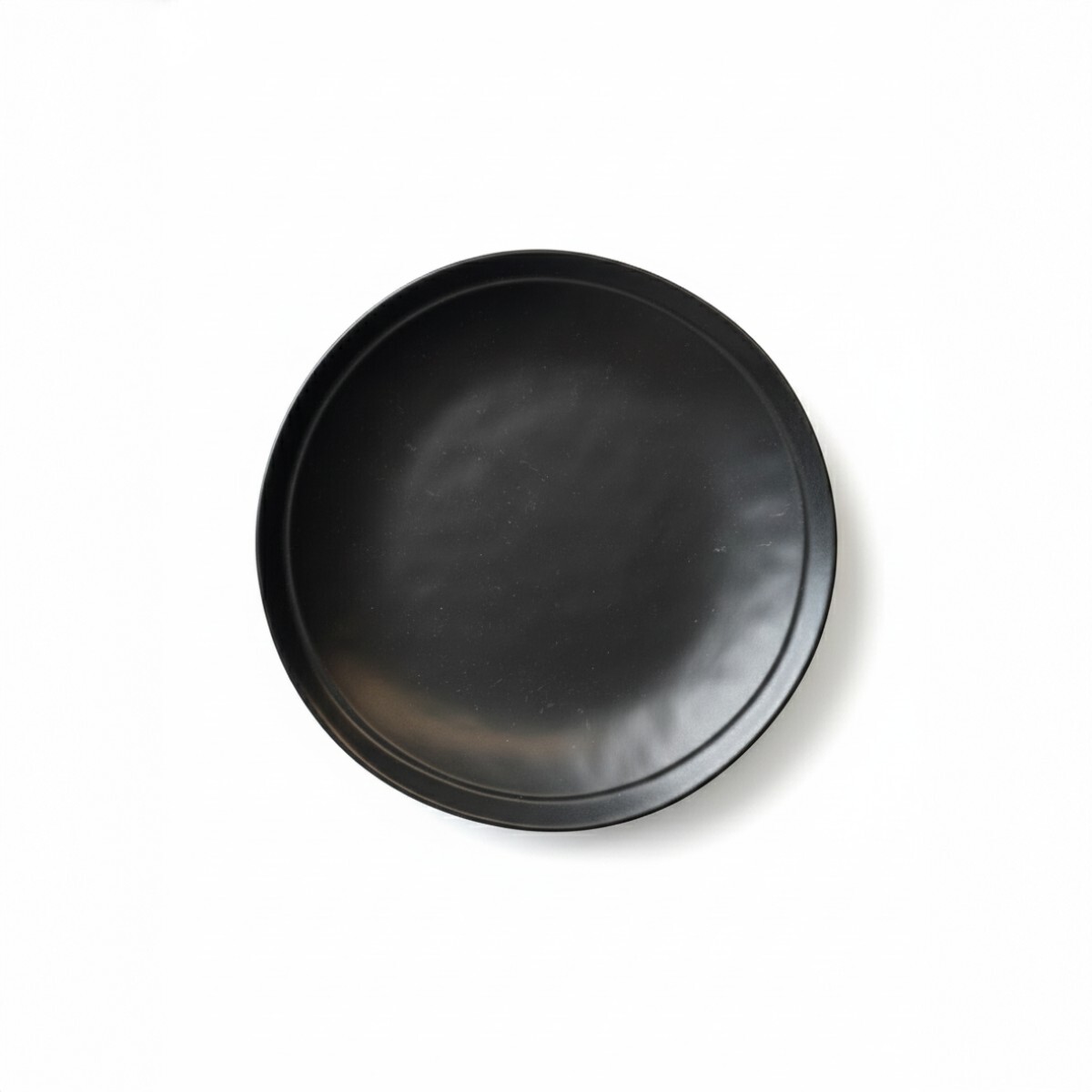PLATO PLAYO CERAMICA NEGRO 27CM 