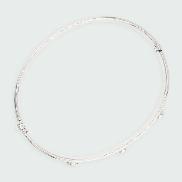 Pulsera Esclava Nova de MOON en Plata 925 con brillantes Pulsera Esclava Nova de MOON en Plata 925 con brillantes