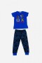 Conjunto de niños - UNISEX AZUL FRANCIA
