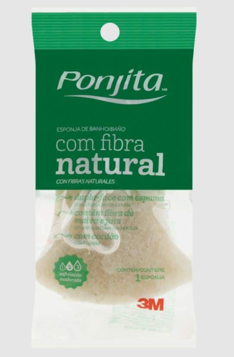 Nex Ponjita Esponja C/Cordon Natural 