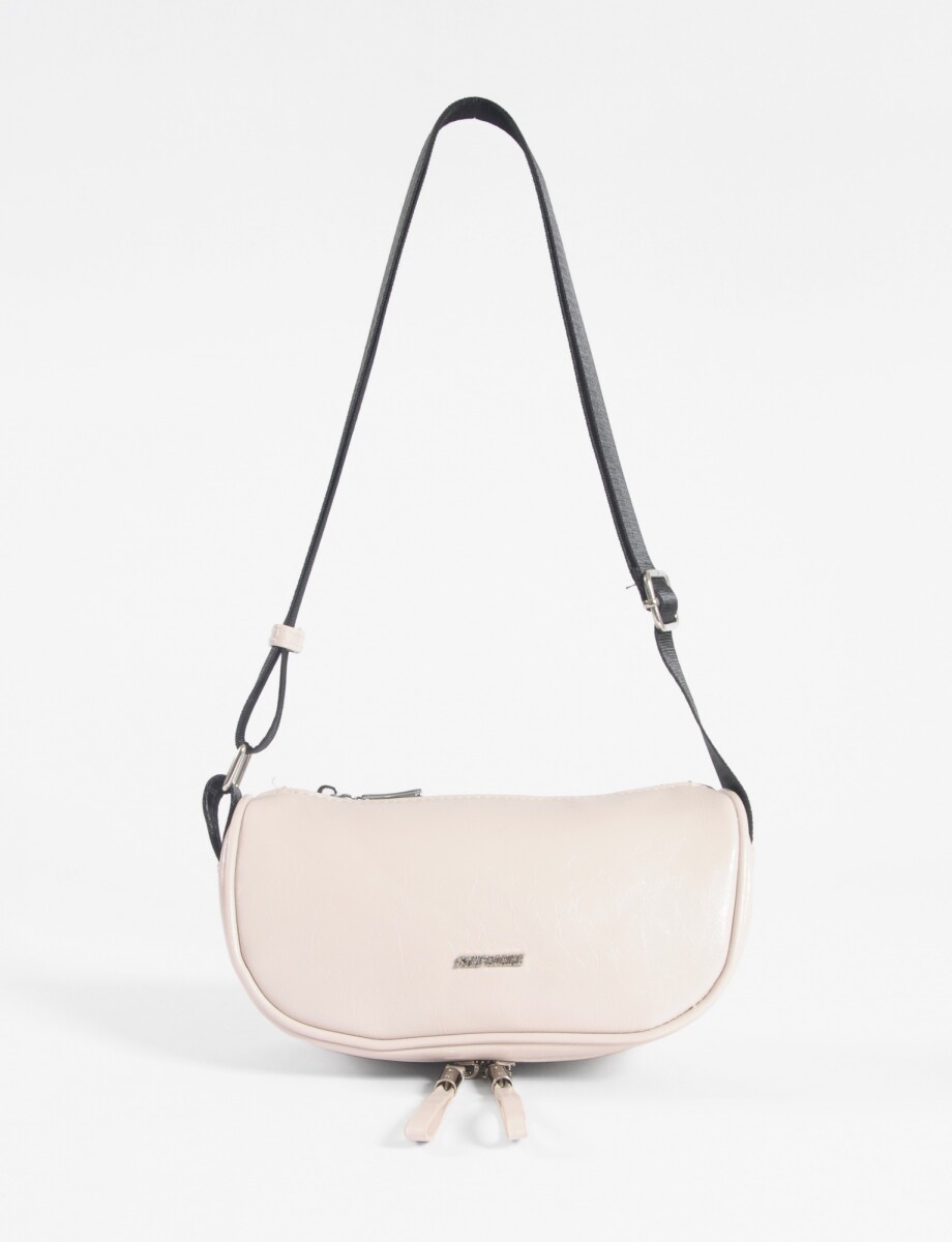 Riñonera doble cierre - beige 