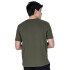 TSHIRT MEN COTT/POLY EVERLAST LUNGE BROWN M6 S BROWN