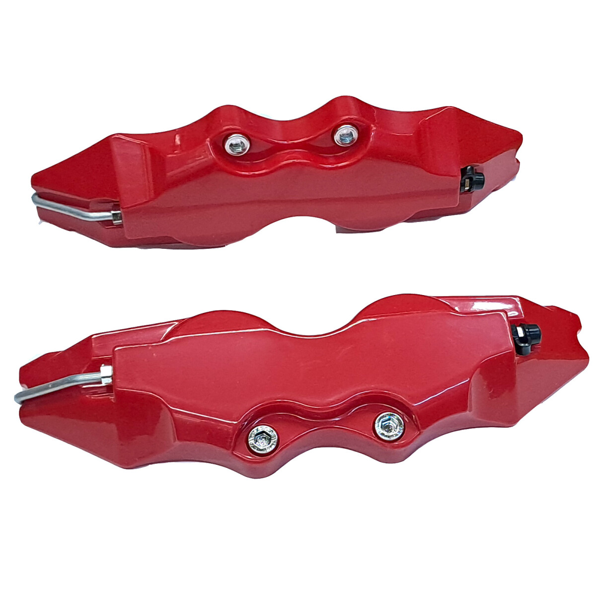 ACCESORIO EXTERIOR - CUBRE CALIPER DE FRENO 24CM ROJO JGO.X2 WESTON 