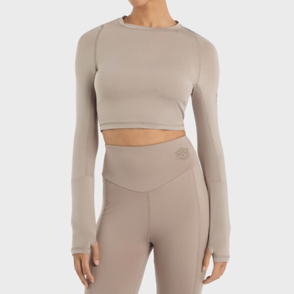 TOP PRO TRAINING CROPPED LS Umbro Mujer 00b
