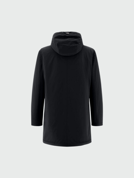 Herno - Campera Parka de nylon elástizado Azul