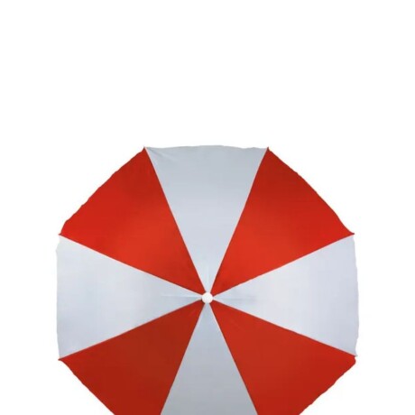 SOMBRILLA MOR ROJO/BLANCO 1.80 MTS SOMBRILLA MOR ROJO/BLANCO 1.80 MTS