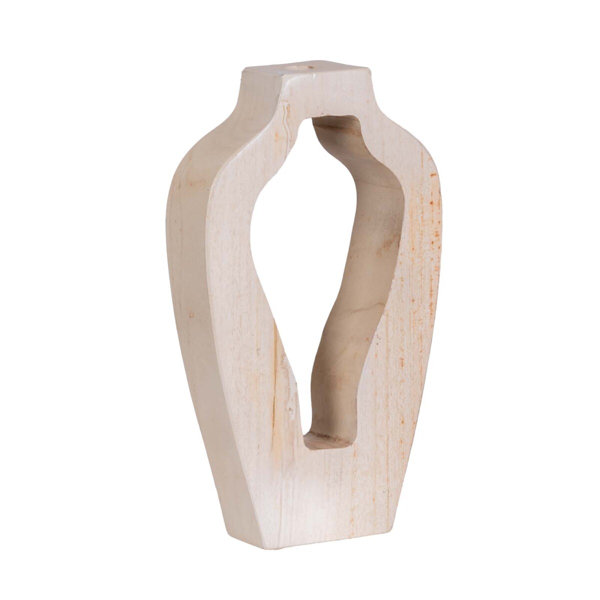 FLORERO - MADERA-DE-TECA BLANCO DON II 31.313 