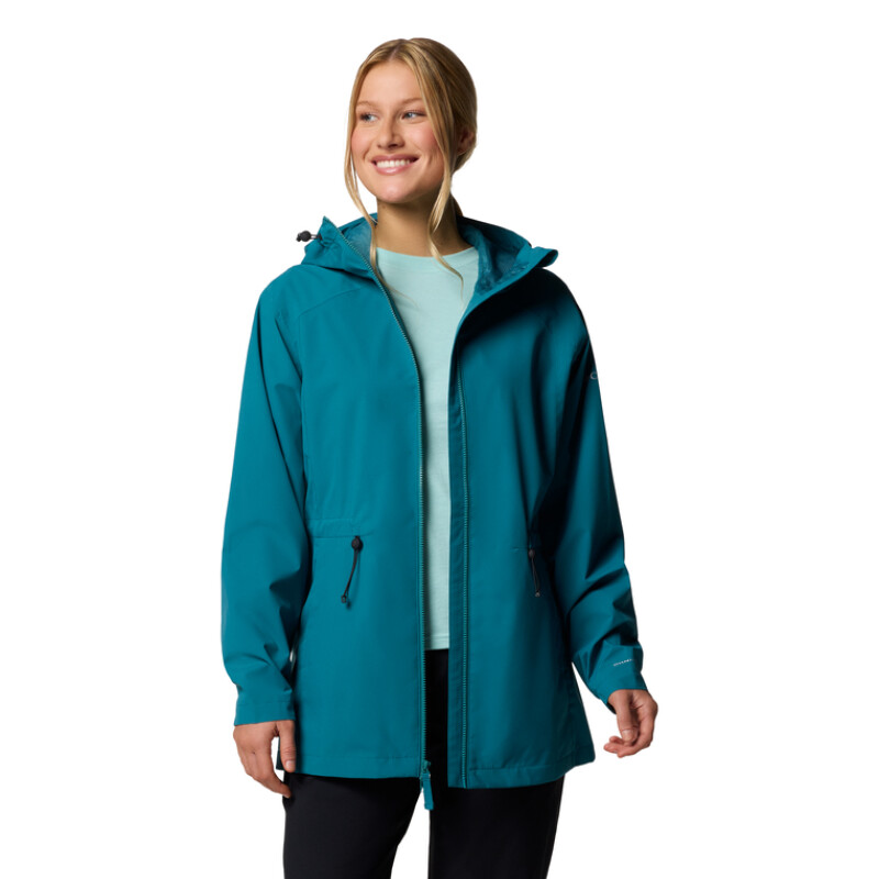 Campera Blossom Park Mujer River Blue, Circular Linescape