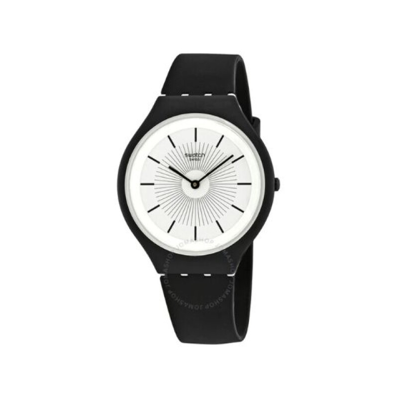 Reloj Swatch SVUB100 de silicona negra Negro