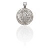 Dije San Benito-Plata 925-Sin Piedra-CP3128 Sinpiedra