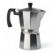Cafetera Italiana Espresso 6 Tazas Aluminio Silver
