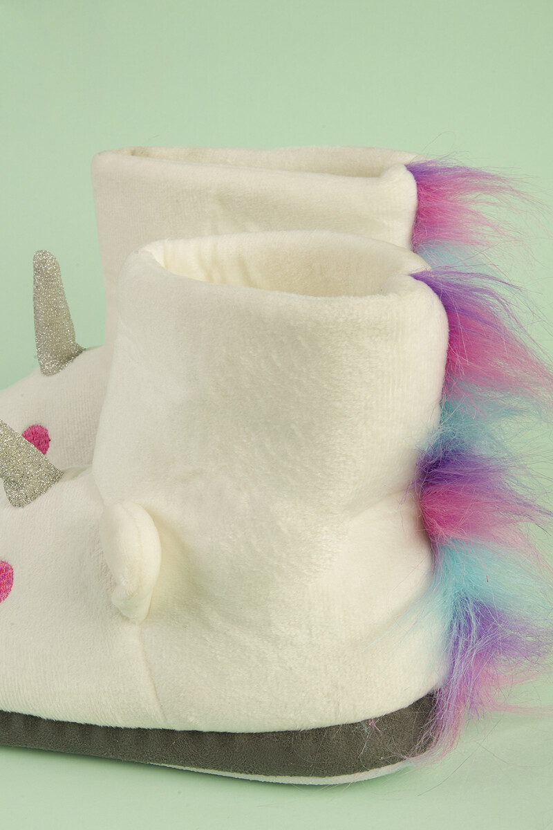 Bota juvenil unicorn Blanco
