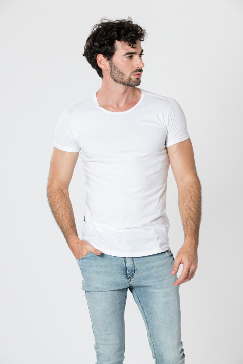 Remera Bunder - blanco 