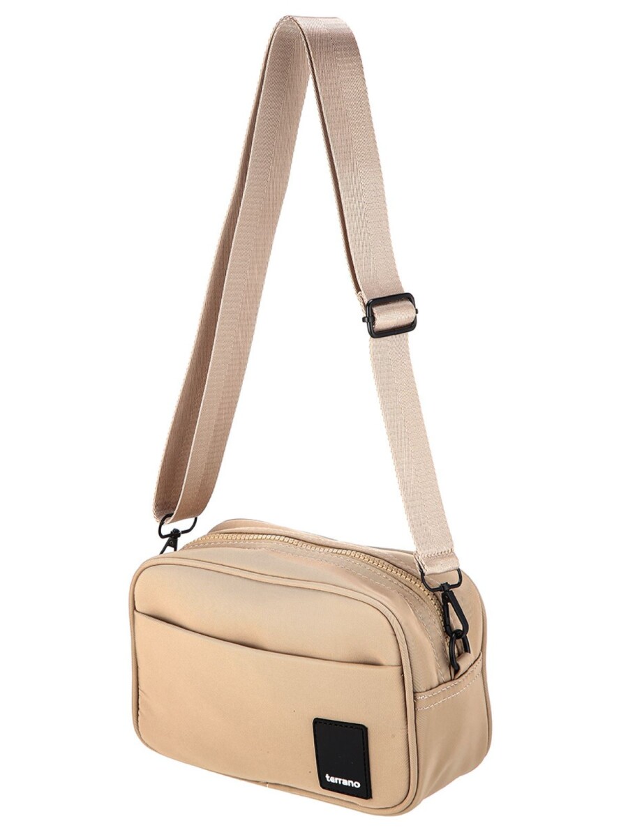 Bandolera Vienna Lona - Taupe 
