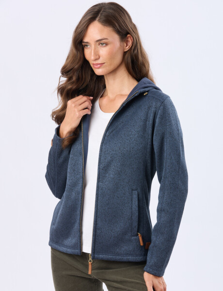 CAMPERA DE FELPA ESPECIAL Azul