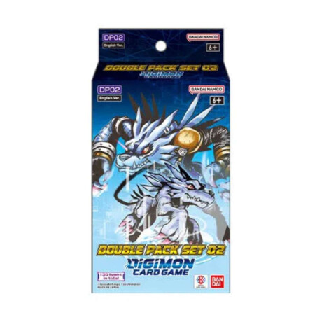 Digimon Card Game Double Pack Set (OP-02)Inglés