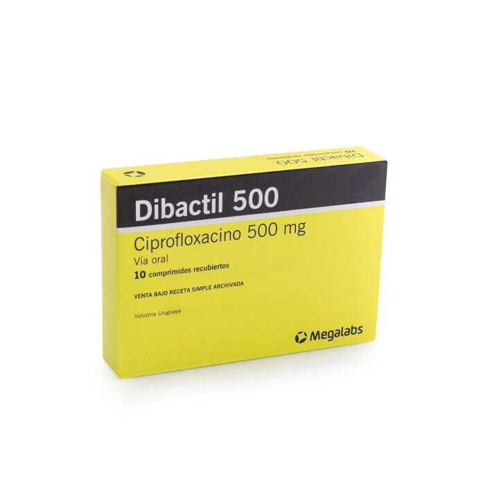 DIBACTIL 500 CJ X 10 COMPRIMIDOS única