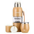 SET DE TERMO 1 LT Y MATE ACERO TERRANO SET DE TERMO 1 LT Y MATE ACERO TERRANO