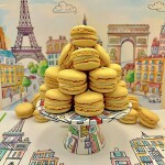 4 Macarons de Naranja 4 Macarons de Naranja