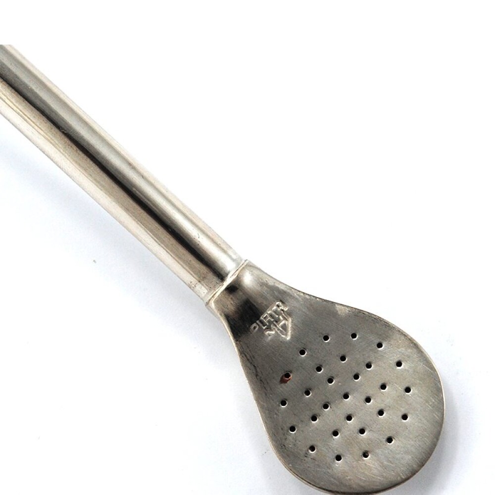 Bombilla plata gruesa boquilla especial Bombilla plata gruesa boquilla especial