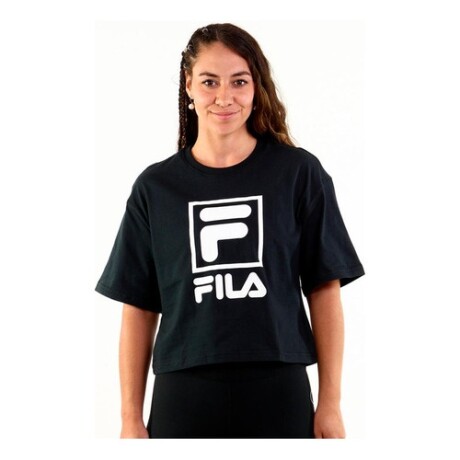 Camiseta para Dama Fila Stack New Negra Camiseta para Dama Fila Stack New Negra