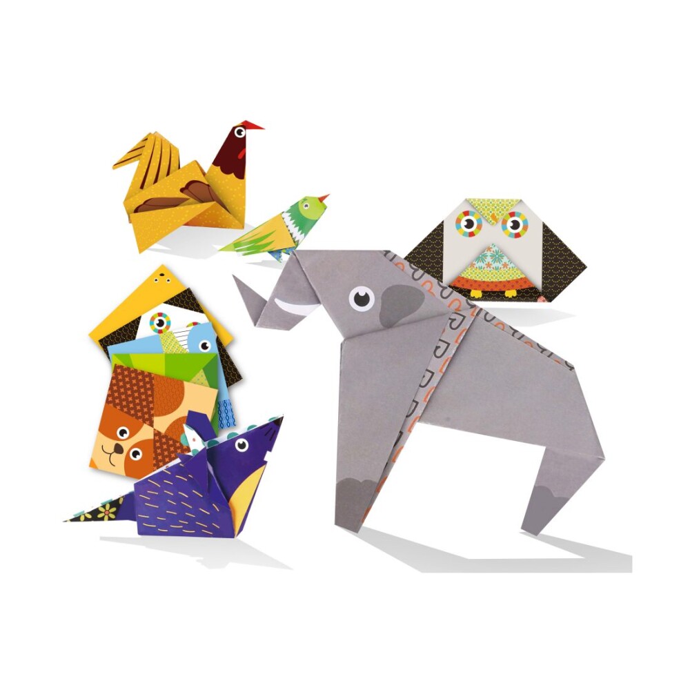 Kit crea tu origami - mundo animal Kit crea tu origami - mundo animal