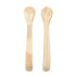 Set x2 cucharas de silicona Wood