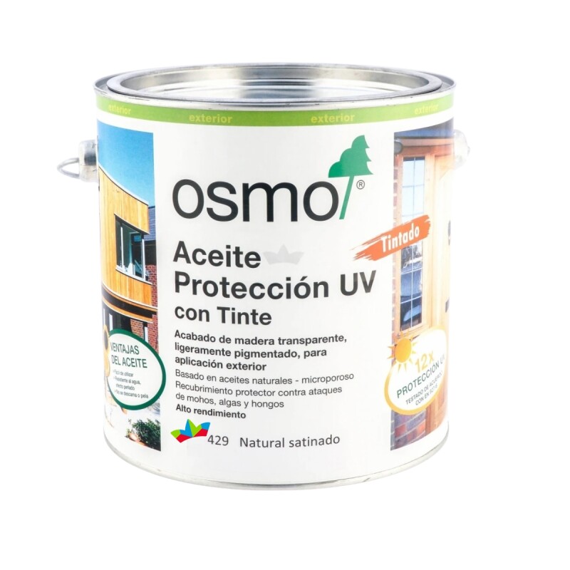 OSMO 429 ACEITE DE PROTECCION UV NATURAL 2,5 LT. N/A