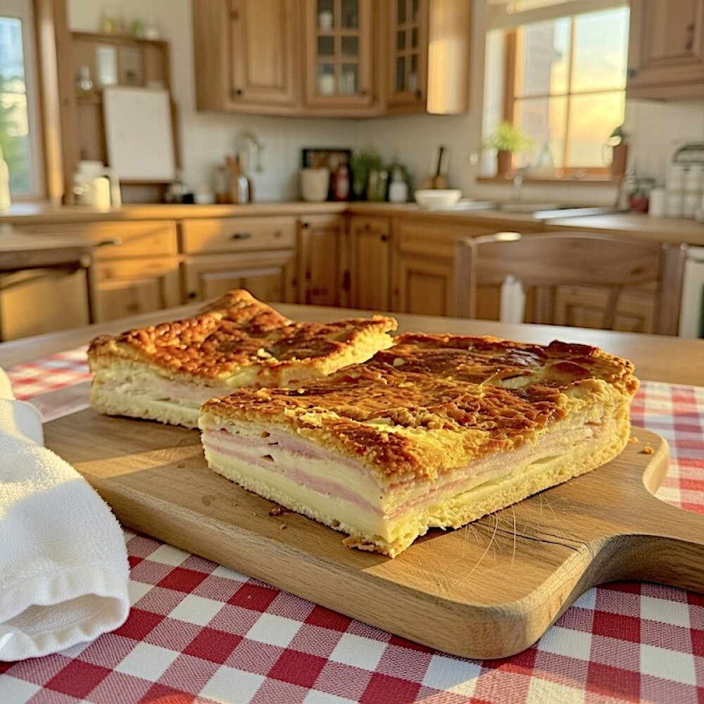 Tarta de Jamón y Queso Tarta Entera