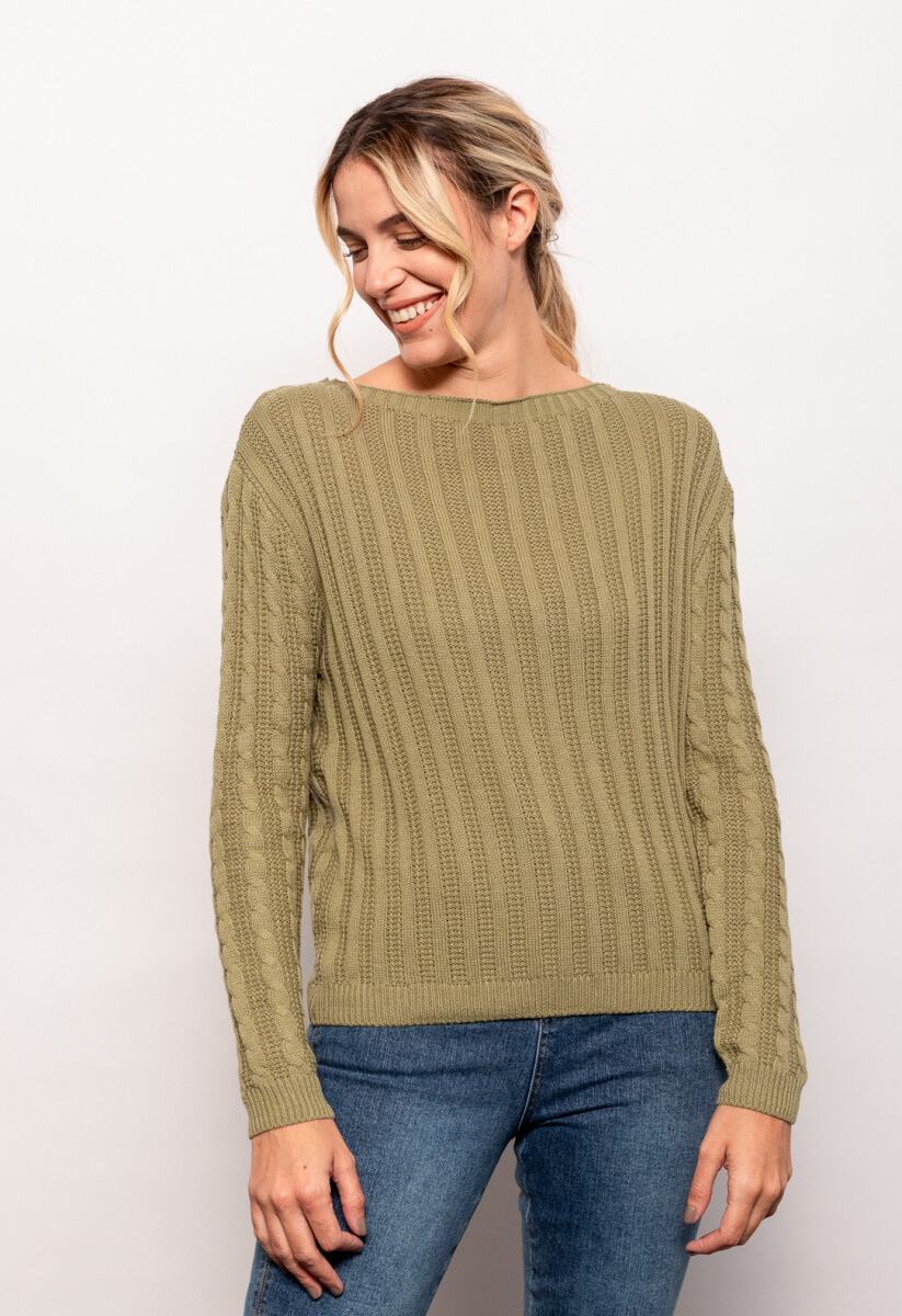 SWEATER GOMENSORO - Verde Cazador 