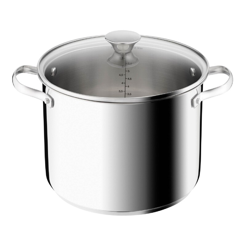 Batería de cocina 7 Piezas Tefal Elementary | Color plateado. Batería de cocina 7 Piezas Tefal Elementary | Color plateado.