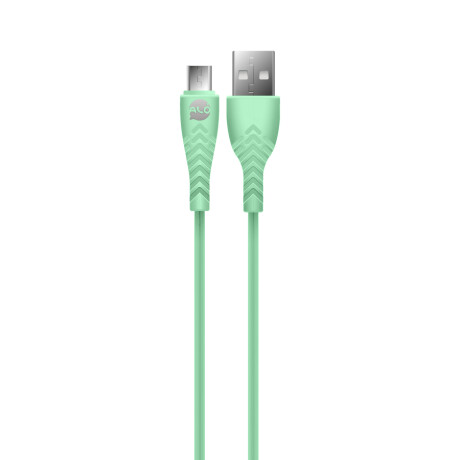 Cable MICRO USB 3.1A ALO FLASH 1 Metro Green