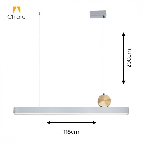 Lineal de Suspender Led DIMERIZABLE 118cm 40W Lineal de Suspender Led DIMERIZABLE 118cm 40W