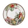 PLATO PLAYO DIS GUACAMAYO/FLORES TROPICOS 29CM Unica